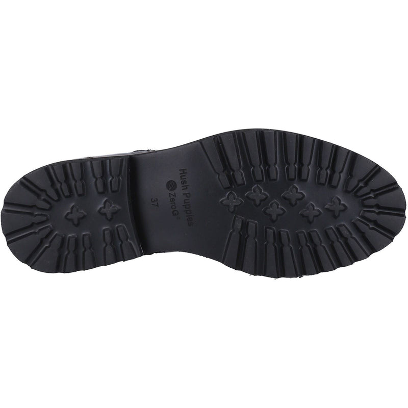 Hush Puppies model Grace Zip Boot Female in Black