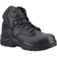 Magnum Unisex Responder Side-Zip CT CP WP Uniform Safety Boot in Black