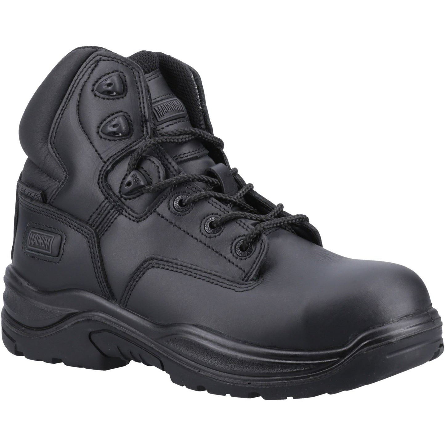 Magnum Unisex Responder Side-Zip CT CP WP Uniform Safety Boot in Black