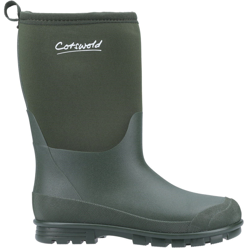 Cotswold Hilly Neoprene TPR+Neoprene Green Wellington Boots