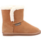 Hush Puppies Women's Ashleigh Slipper Bootie in Tan