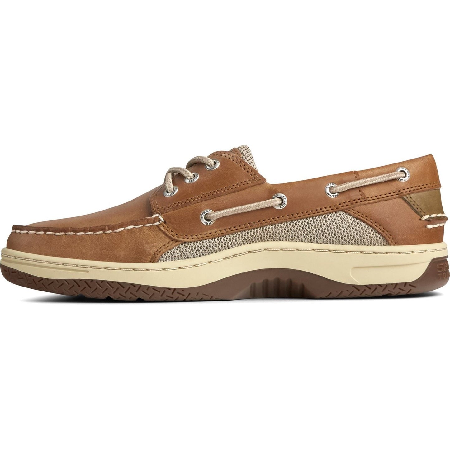 Sperry Men's Billfish 3-Eye Boat Shoe in Dark Tan