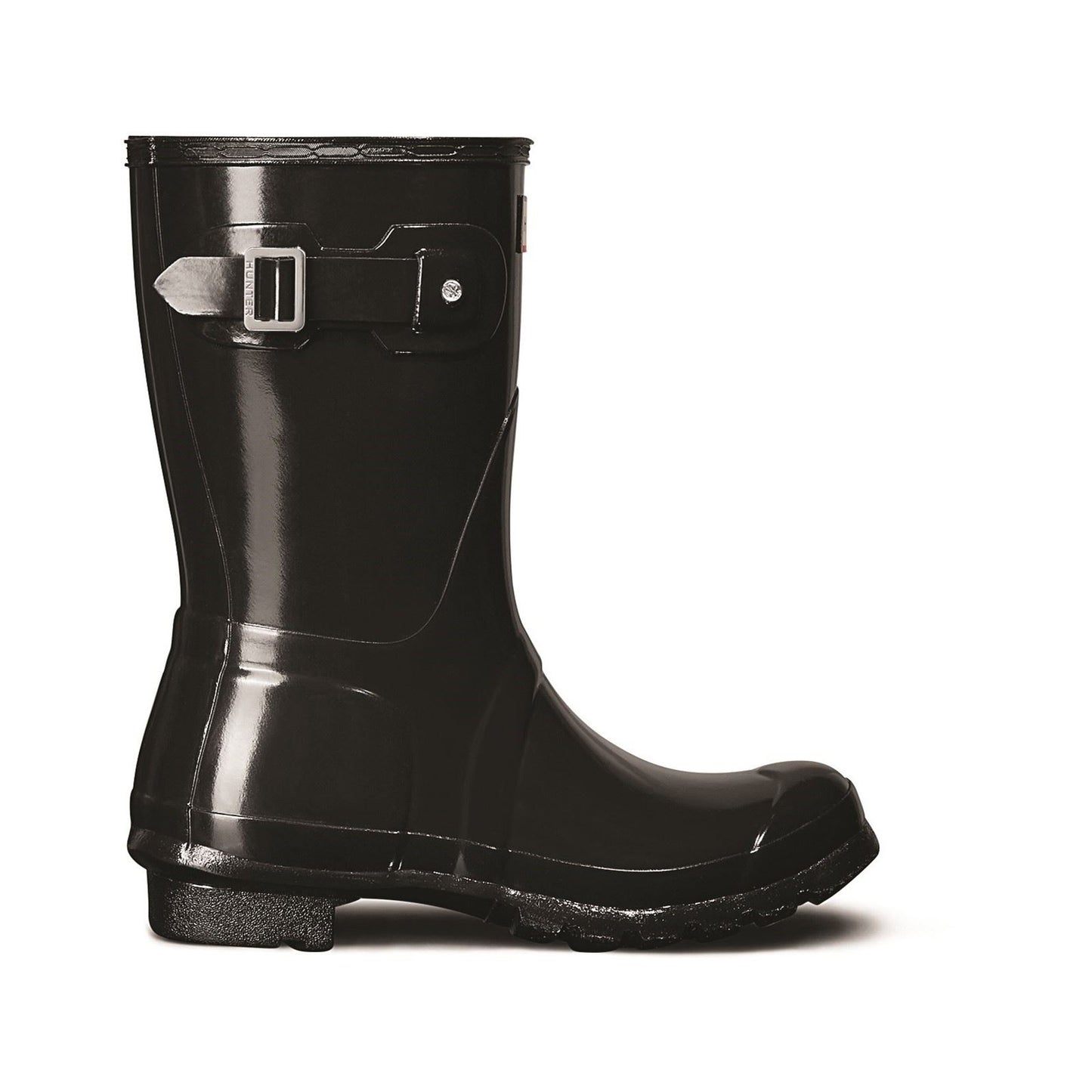 Hunter Women's Original Short Wellington in Black