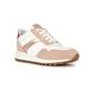 Geox Women's D TABELYA A SNEAKERS in Nude/White