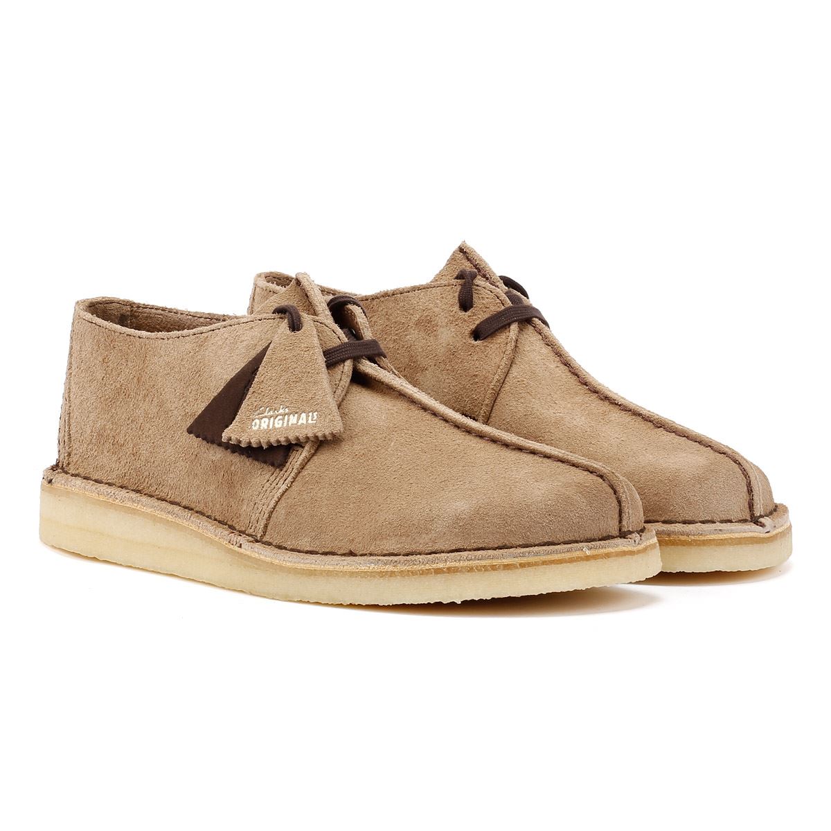Clarks Originals - 26180650 MENS DESERT TREK WOLF SUEDE