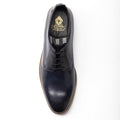 Base London Men's Script Washed Shoe in Navy
