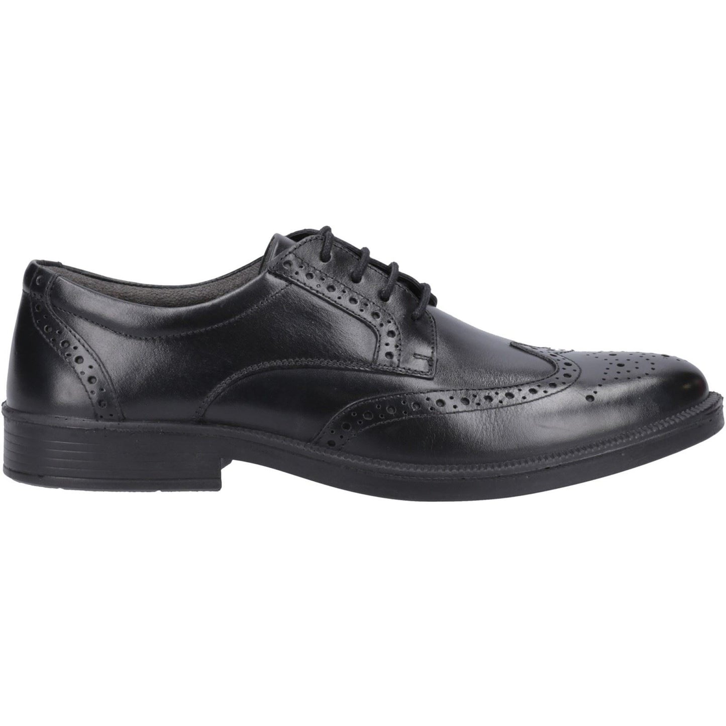 Hush Puppies Men's Nolan Brogue in Black