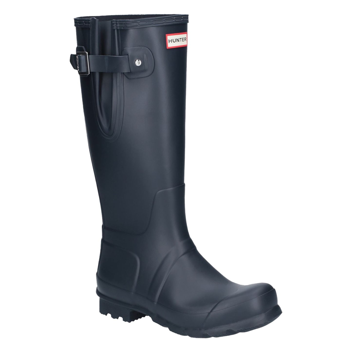 Hunter Men's Original Side Adjustable Wellington Boots in Navy