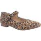 Hush Puppies Women's Melissa Strap Shoe in Leopard