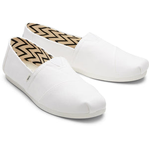 TOMS Men's Alpargata Shoes in White