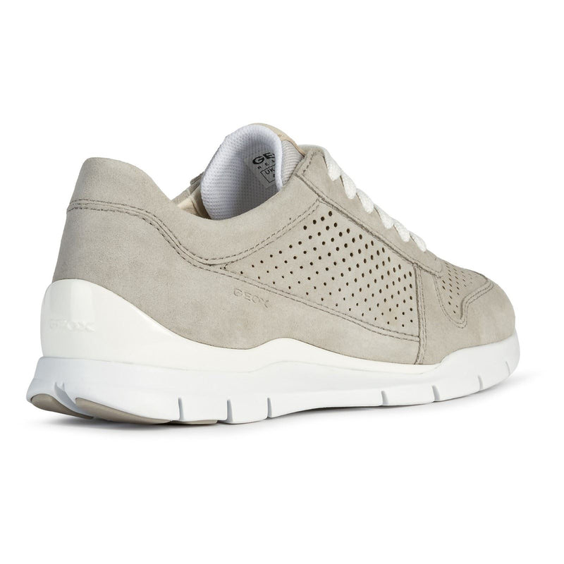 Geox model D Sukie B Sneakers Female in Light Grey