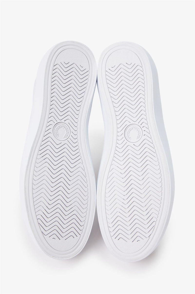 Fred Perry Baseline Leather Men's White/Navy Trainers