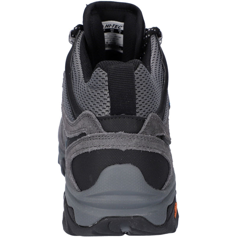 Hi-Tec Apex Lite Mid Polyester Men's Grey Hiking Boots