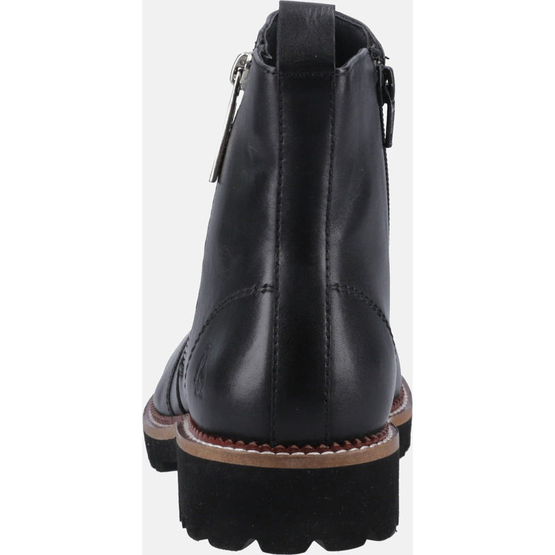 Hush Puppies model Grace Zip Boot Female in Black