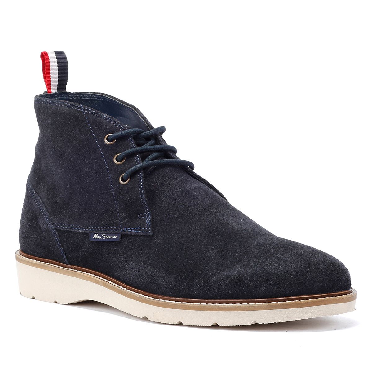 Ben Sherman - BS34615 MENS HAMPTON BOOT SUEDE NAVY