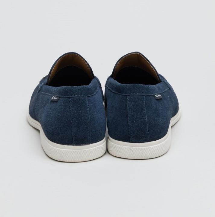 Ben Sherman Amarillo Suede Men's Navy Loafers