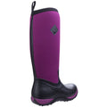 Muck Boots Women's Arctic Adventure Pull On Wellington Boot in Black/Maroon