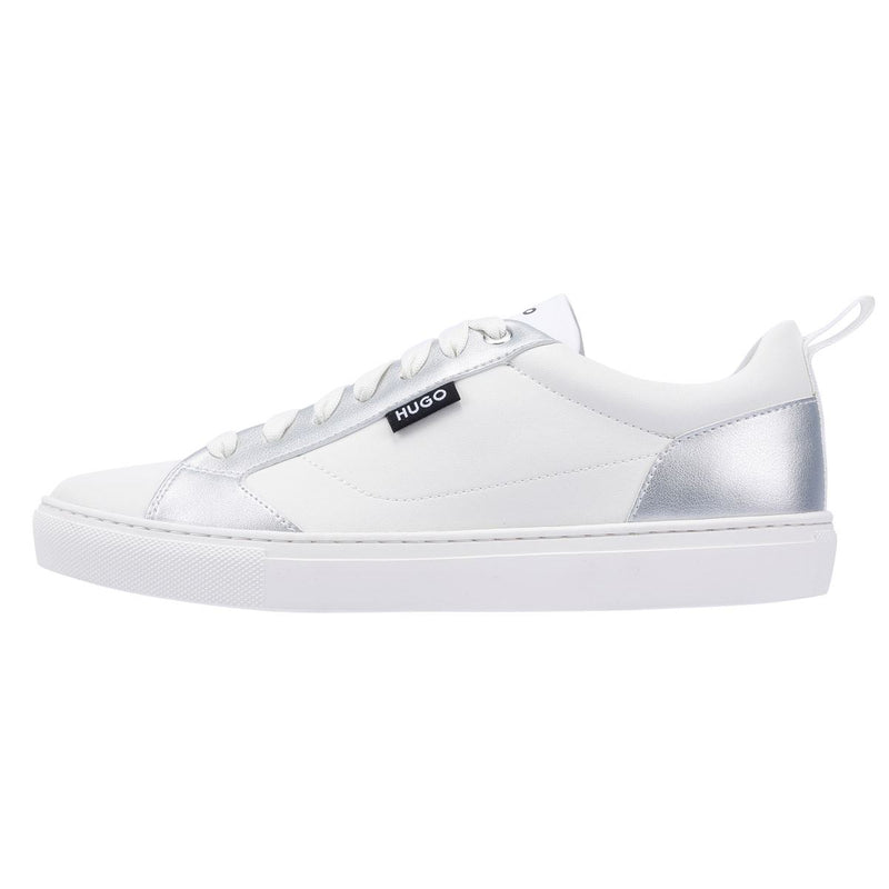 Hugo - 50529790-114 HUGO WOMENS MORRIE TENNIS WHITE/SILVER