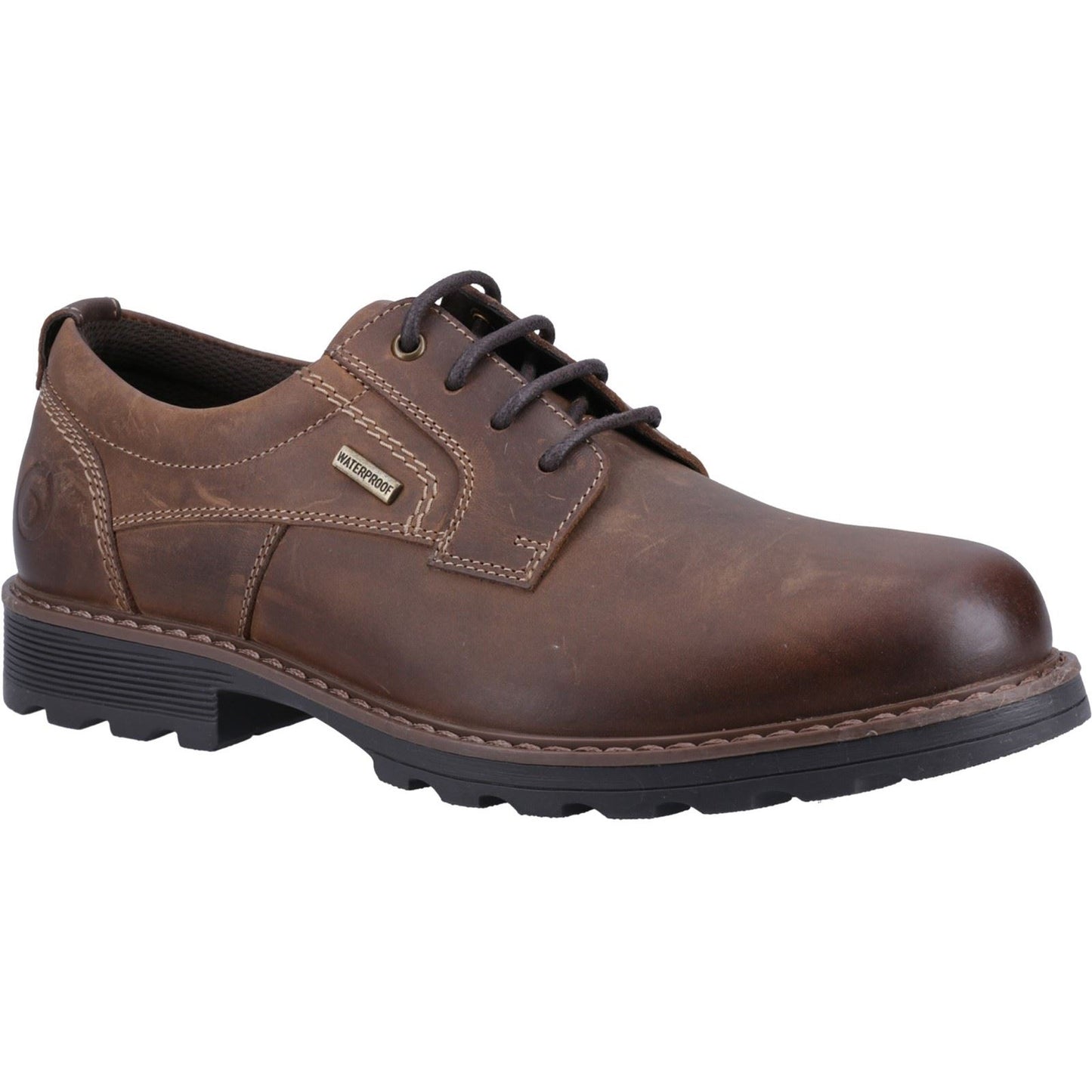 Cotswold Men's Tadwick Shoes in Dark Tan