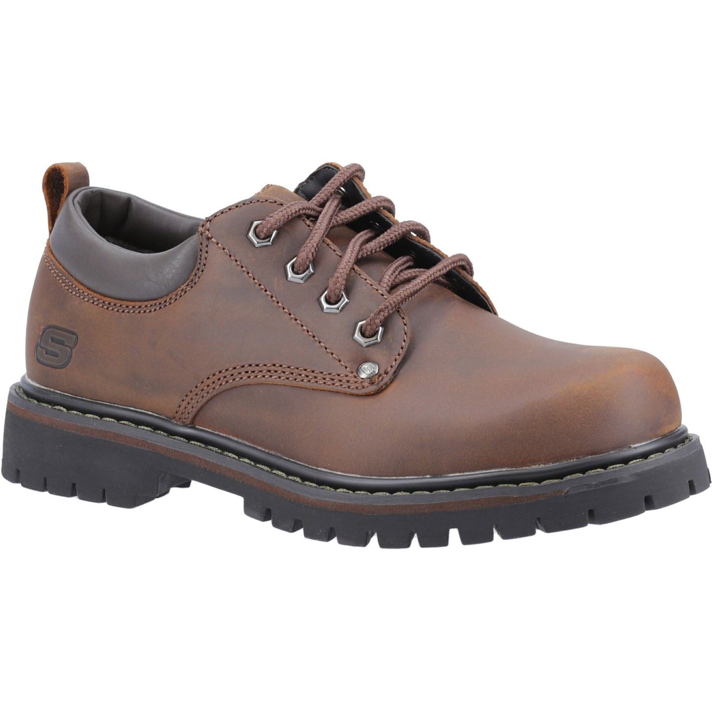 Skechers Men's Tom Cats Shoe in Dark Brown