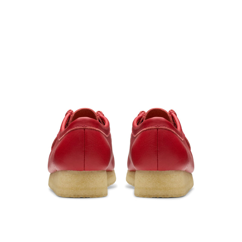 Clarks Originals Wallabee Leather Women's Red Shoes