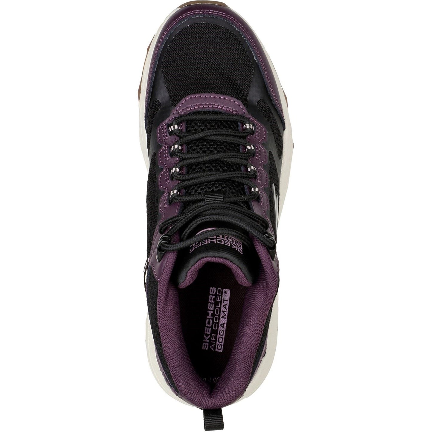 Skechers Performance Women's Go Run Trail Altitude Shoe in Black/Purple