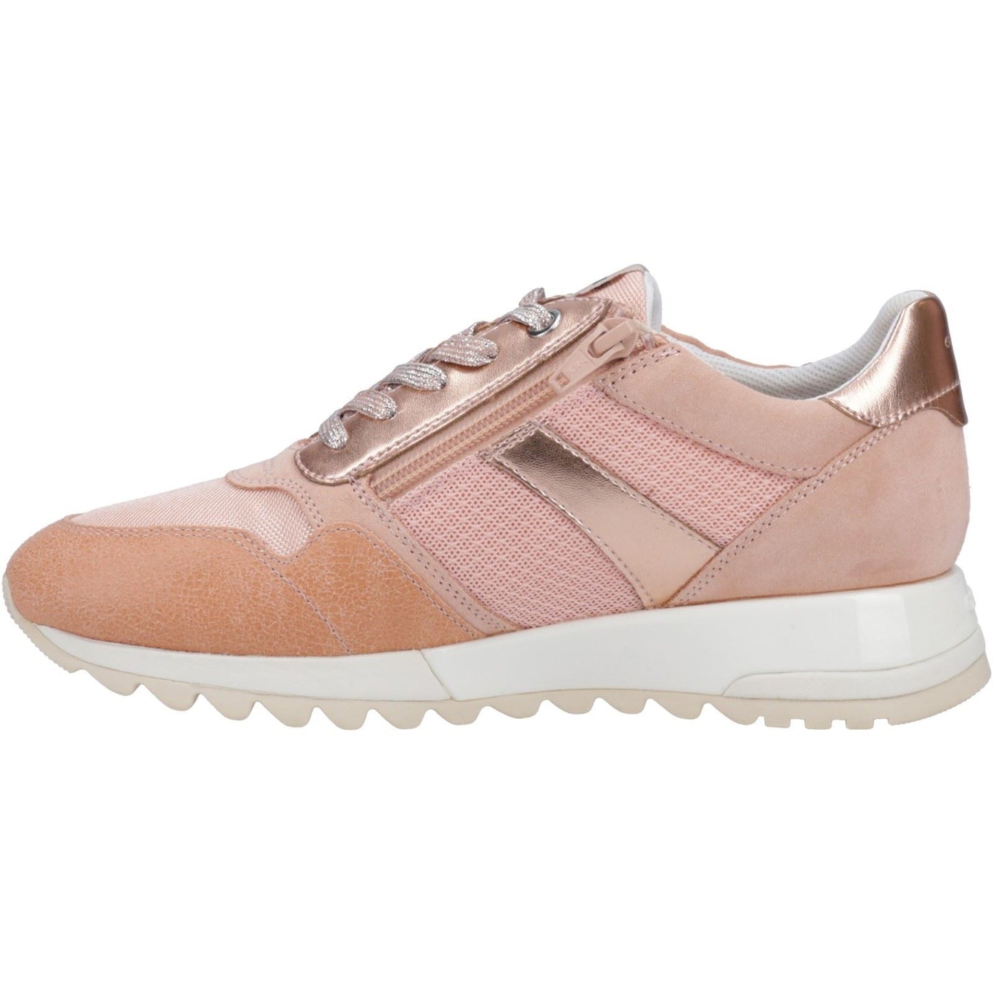 Geox Women's Tabelya Trainer in Peach
