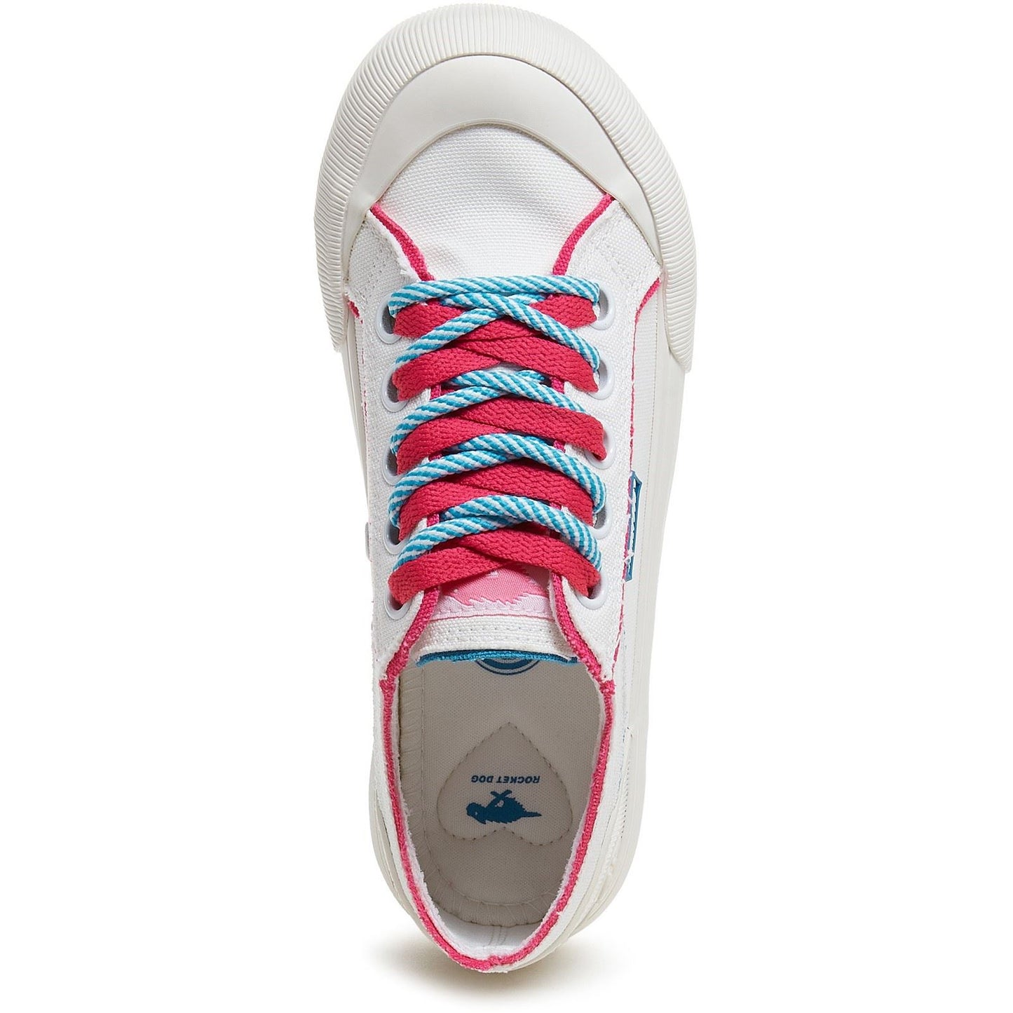 Rocket Dog Women's Jazzin Plus Eighties 12A Shoe in White