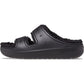 Crocs Women's Classic Cozzzy Sandal in Black