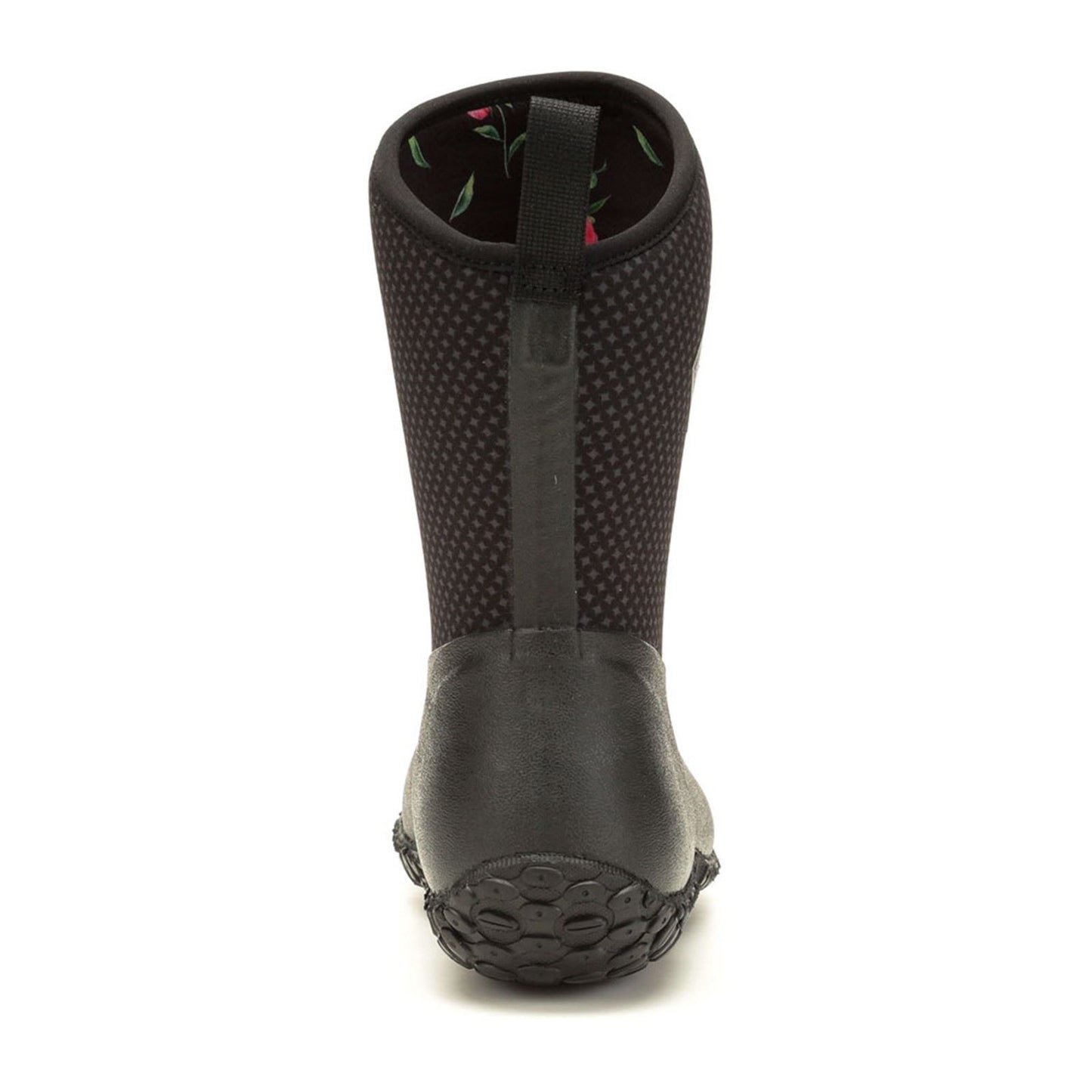 Muck Boots Women's RHS Muckster II Short Boots in Charcoal/Peony Roses