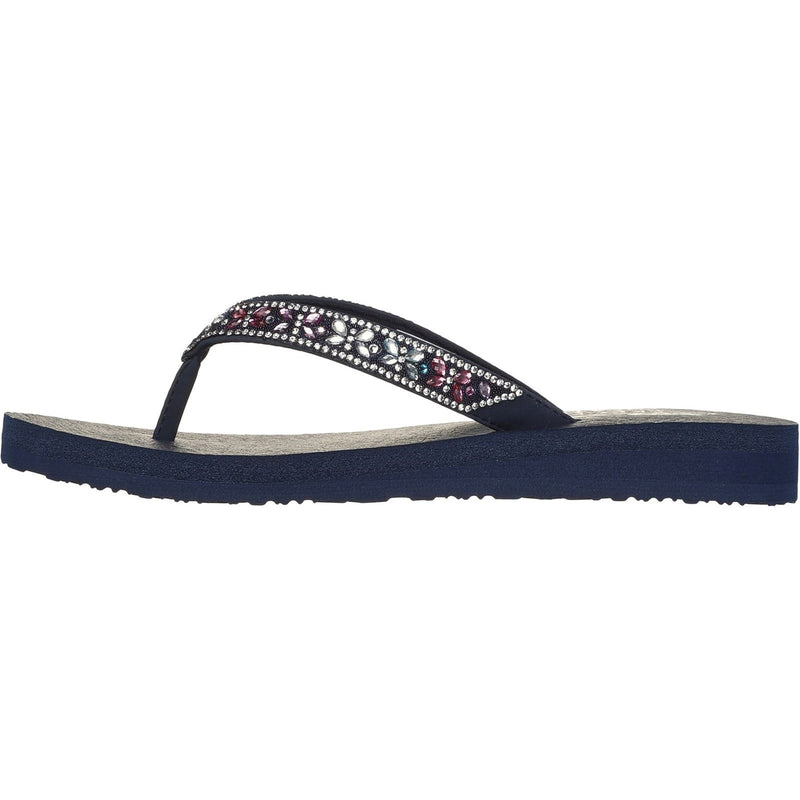 Skechers model Meditation - Butterfly Garden Sandal Female in Navy/Multi