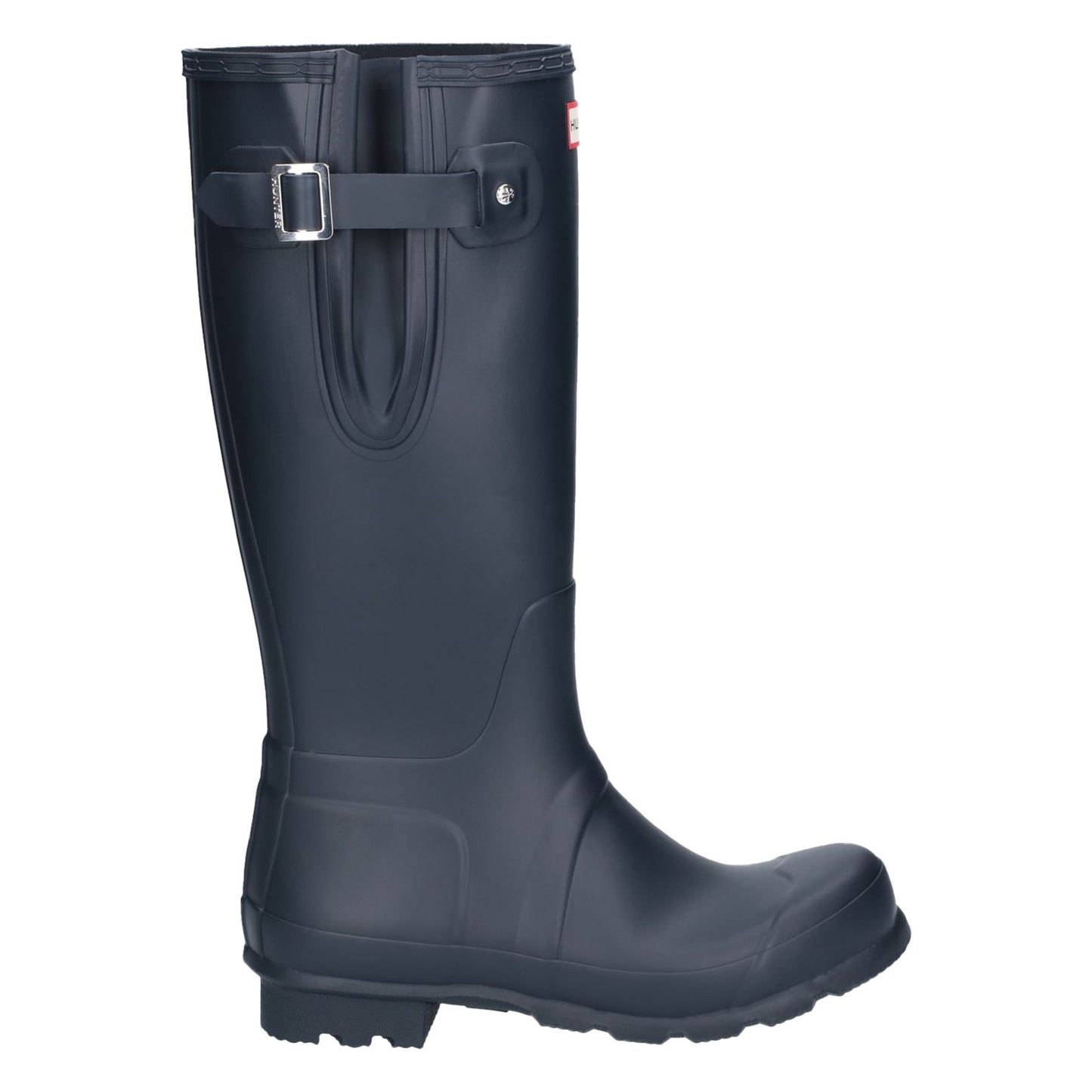 Hunter Men's Original Side Adjustable Wellington Boots in Navy