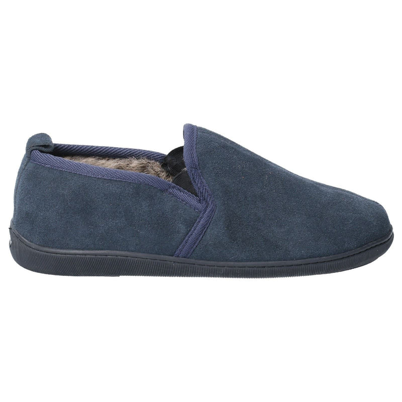 Hush Puppies Men's Arnold Slipper in Navy