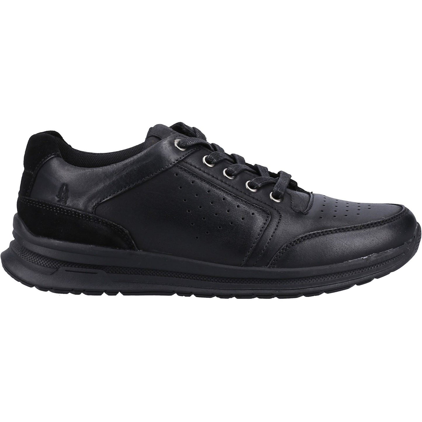 Hush Puppies Men's Joseph Shoe in Black Leather