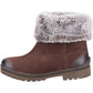 Hush Puppies Women's Alice Mid Boot in Brown