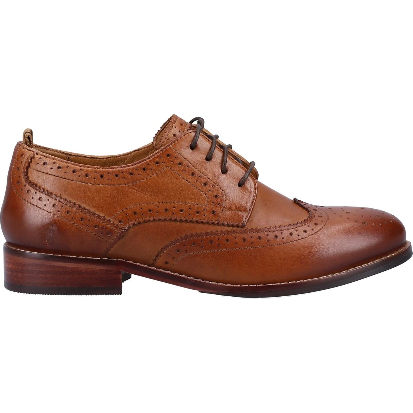 Hush Puppies Women's Natalia Brogue in Tan