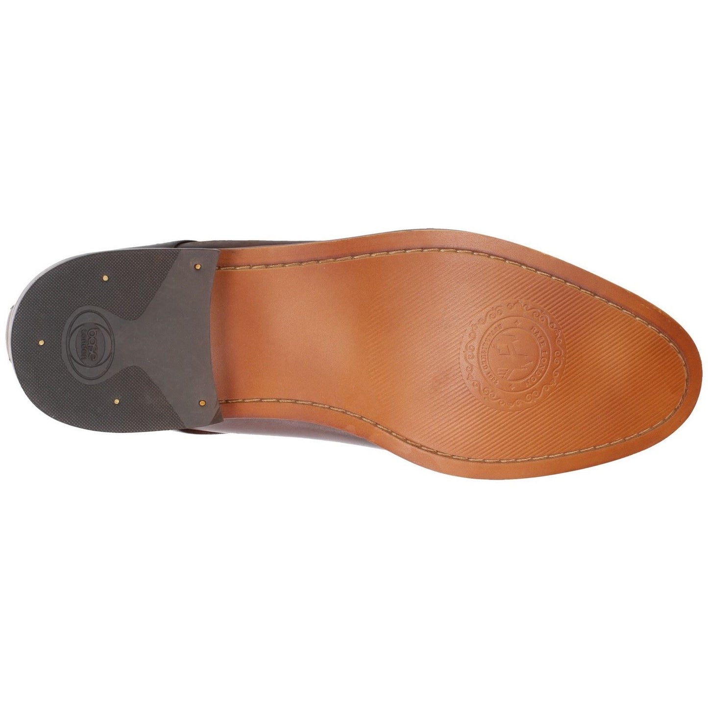 Base London Men's Script Washed Shoe in Brown