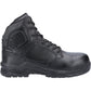 Magnum Unisex Strike Force 6.0 Side-Zip CT CP WP Uniform Safety Boot in Black