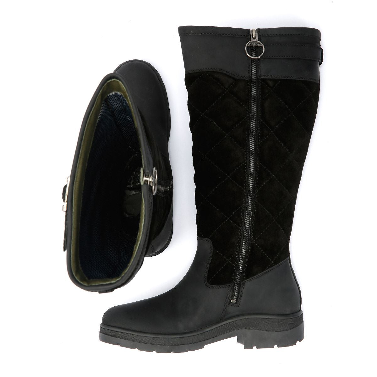 Barbour - LFO0736BK11 WOMENS OAK TALL BOOT BLACK