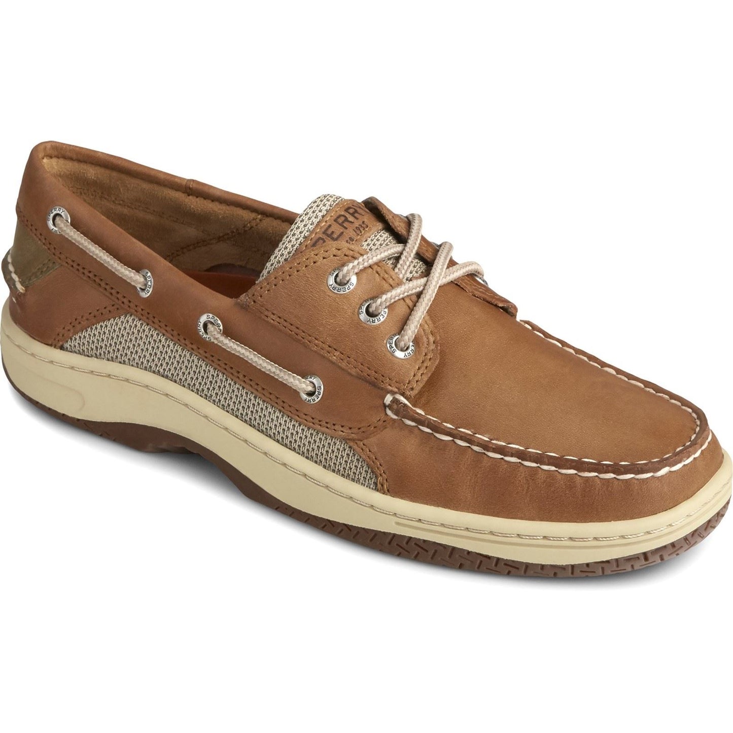 Sperry Men's Billfish 3-Eye Boat Shoe in Dark Tan