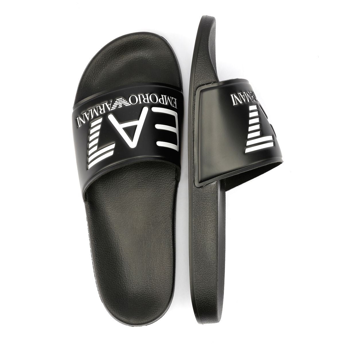 EA7 Emporio Armani - AF15118-7X000108-UC001 MENS WATER SPORTS SLIDE BLACK/WHT