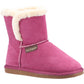 Hush Puppies Women's Ashleigh Slipper Bootie in Rose