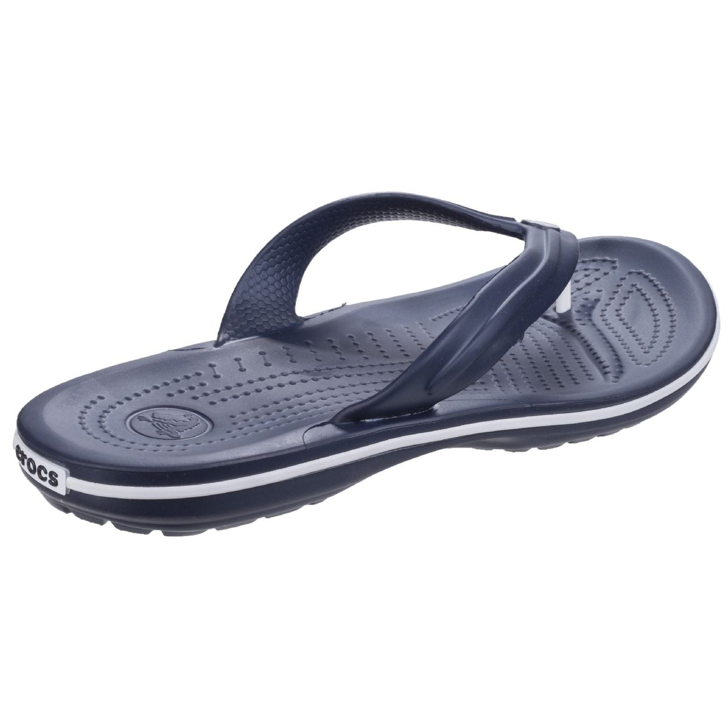 Crocs Unisex Crocband Flip in Navy