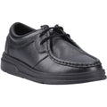 Hush Puppies Ronan Mocc Leather Boys's Black Moccasins Shoes