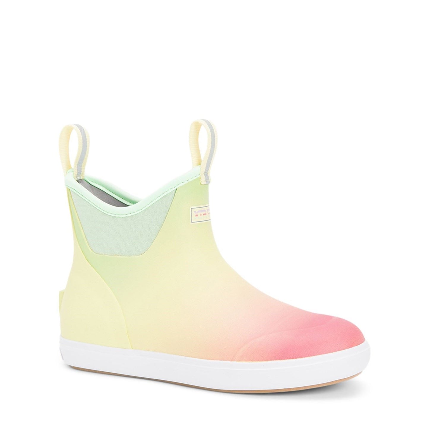 Xtratuf Women's Ankle Deck Boot in Yellow Aurora