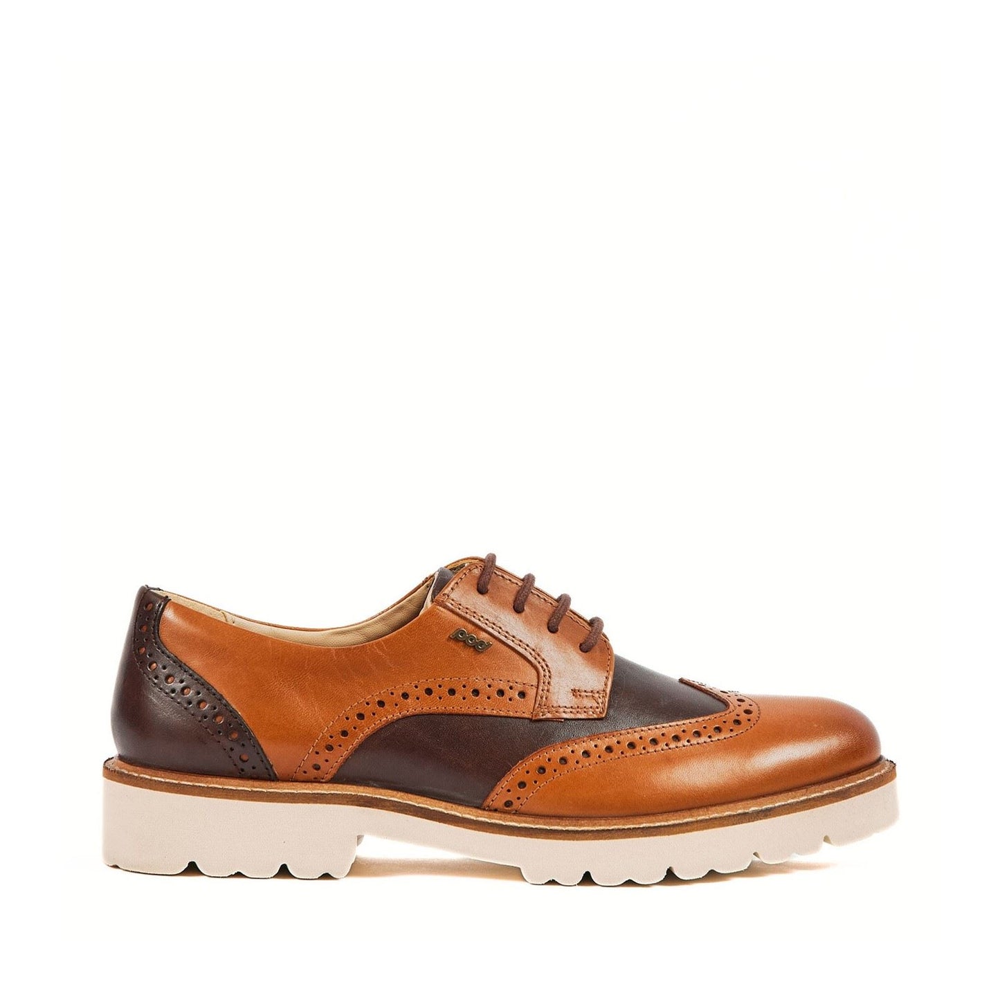 Pod Women's Kortney Brogues in Tan Multi