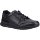 Hush Puppies Men's Joseph Shoe in Black Leather