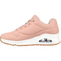 Skechers model Uno Stand On Air Sports Shoes Female in Blush