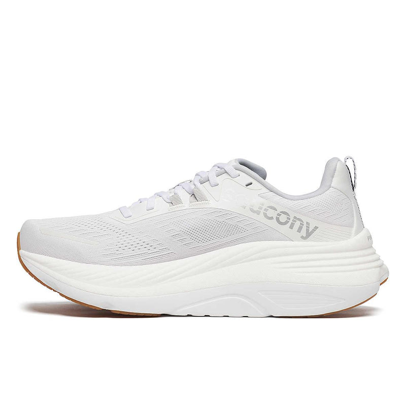 Saucony - S20933-104 MENS HURRICANE 24 WHITE/SILVER