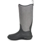 Muck Boots Women's Hale Wellingtons in Black W/ Fuzzy Herringbone